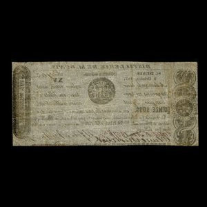 Canada, Wfd. Nelson & Cie., 15 sous : 9 octobre 1837