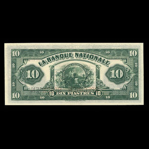 Canada, La Banque Nationale, 10 dollars : 2 novembre 1922