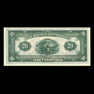 Canada, La Banque Nationale, 20 dollars : 2 novembre 1922