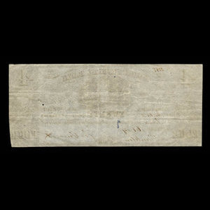 Canada, Agricultural Bank (Toronto), 4 dollars : 1 octobre 1837