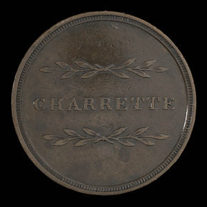 Canada, Thomas Porteous, 1 charrette : 1808