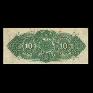 Canada, Banque Nouvelle-Écosse, 10 dollars : 2 janvier 1903