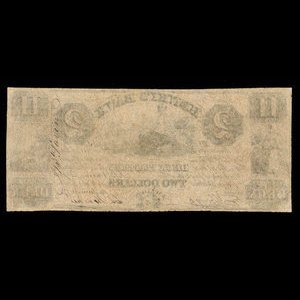 Canada, Henry's Bank, 2 piastres : 19 juin 1837