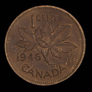 Canada, Georges VI, 1 cent : 1946