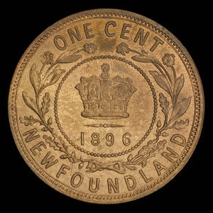 Canada, Victoria, 1 cent : 1896