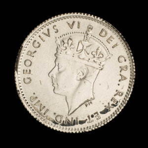 Canada, Georges VI, 5 cents : 1938