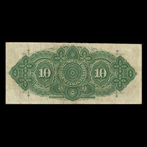 Canada, Banque Nouvelle-Écosse, 10 dollars : 2 janvier 1919
