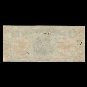 Canada, Bank of Clifton, 2 dollars : 1 septembre 1861