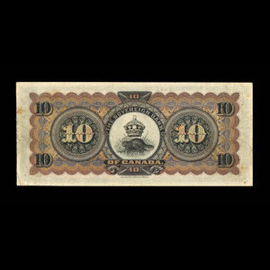 Canada, Sovereign Bank of Canada, 10 dollars : 1 mai 1905