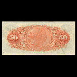 Canada, Bank of Toronto (The), 50 dollars : 2 février 1920