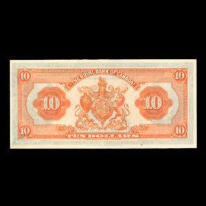 Canada, Banque Royale du Canada, 10 dollars : 2 janvier 1935