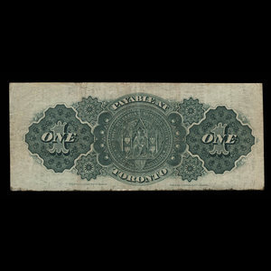 Canada, Dominion du Canada, 1 dollar : 1 juin 1878