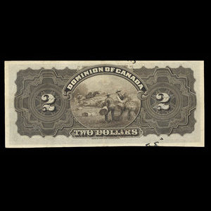 Canada, Dominion du Canada, 2 dollars : 2 juillet 1897