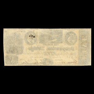 Canada, Niagara Suspension Bridge Bank, 5 dollars : 1 juillet 1841