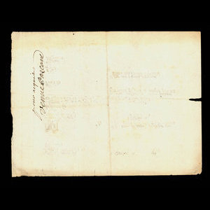 Canada, Administration coloniale française, 150 livres : 22 1727