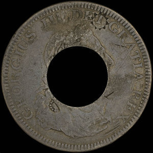 Canada, Province de l'Île-du-Prince-Édouard, 5 shillings : 1813