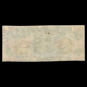 Canada, Bank of Clifton, 1 dollar : 1 septembre 1861