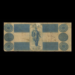 Canada, Banque du Peuple (People's Bank), 1 dollar : 2 août 1836