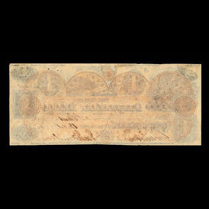 Canada, Niagara Suspension Bridge Bank, 1 dollar : 13 octobre 1840