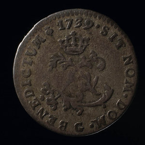 France, Louis XV, 2 sous : 1739