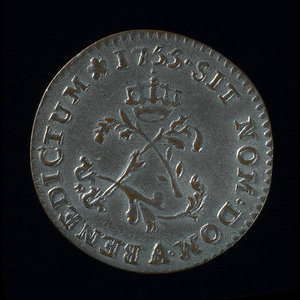 France, Louis XV, 2 sous : 1755