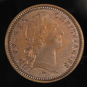France, Louis XV, aucune dénomination : 1755