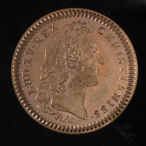 France, Louis XV, aucune dénomination : 1758