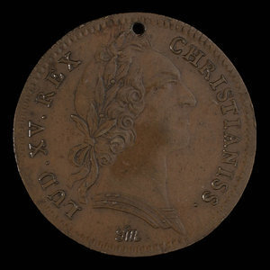 France, Louis XV, aucune dénomination : 1755