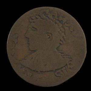 Canada, inconnu, 1/2 penny : 1811