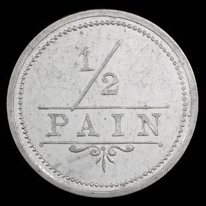 Canada, E. Caumartin, 1/2 pain : 1895