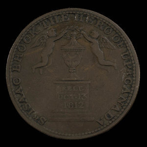 Canada, inconnu, 1/2 penny : 1816