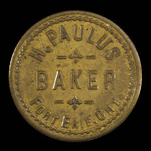 Canada, H. Paulus, 5 cents : 1895