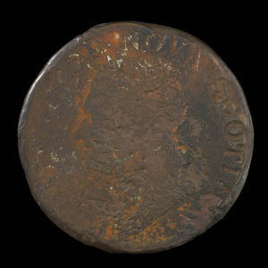 Canada, Province de la Nouvelle-Écosse, 1/2 penny : 1832