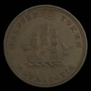 Canada, Starr & Shannon, 1/2 penny : 1815