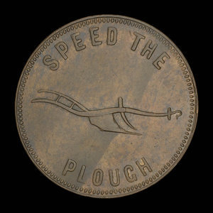 Canada, E.L. Lydiard, 1 cent : 1860
