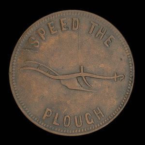 Canada, E.L. Lydiard, 1 cent : 1860