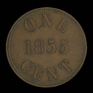 Canada, James Duncan & Co., 1 cent : 1855