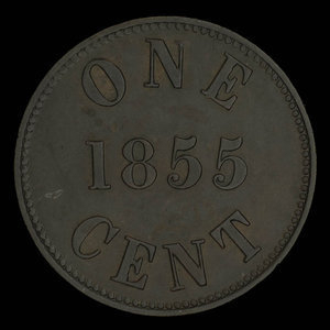 Canada, James Duncan & Co., 1 cent : 1855