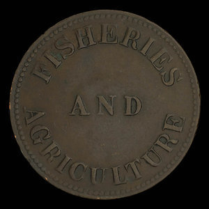 Canada, James Duncan & Co., 1 cent : 1855