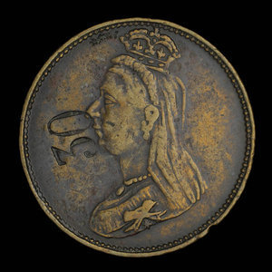 Canada, Margot's Klondyke, 2 pence : 1899