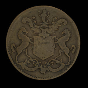 Canada, R. & I.S. Rutherford, 1/2 penny : 1841