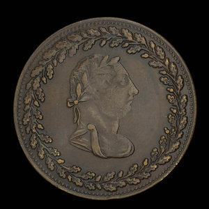 Canada, inconnu, 1/2 penny : 1812