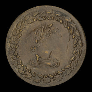 Canada, inconnu, 1/2 penny : 1812