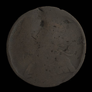 Canada, inconnu, 1/2 penny : 1838