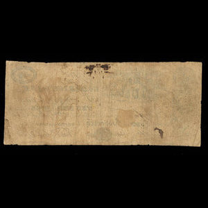 Canada, Goderich Bank, 2 dollars : 12 septembre 1834