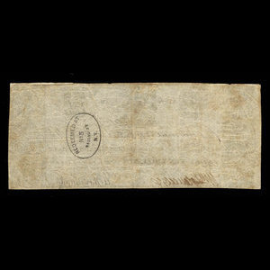 Canada, Commercial Bank (Kingston), 2 dollars : 30 juillet 1837