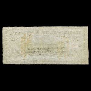 Canada, Bank of British North America, 20 dollars : 5 mars 1860