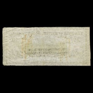 Canada, Bank of British North America, 20 dollars : 5 mars 1860