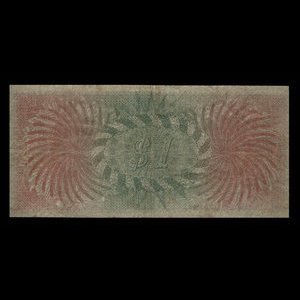 Canada, Gouvernement de Terre-Neuve, 1 dollar : 1911