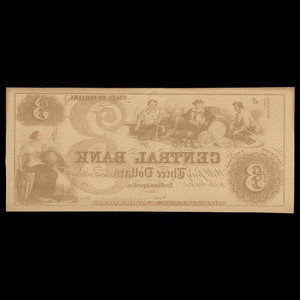 Canada, Banque de la Cité, 10 dollars : 1865